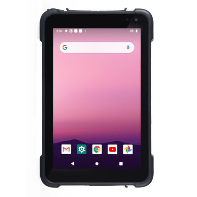 IP67 8 Waterdichte de Streepjescodescanner van de Duim450cd/m2 Ruwe Android Tablet