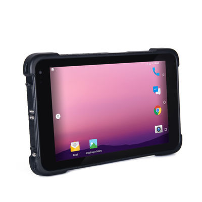 IP67 8 Waterdichte de Streepjescodescanner van de Duim450cd/m2 Ruwe Android Tablet