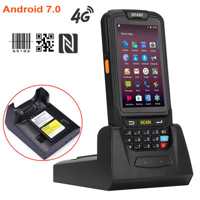 4,0 Duim480x800 Industriële Handbediende Eind4g PDA Scanner Android