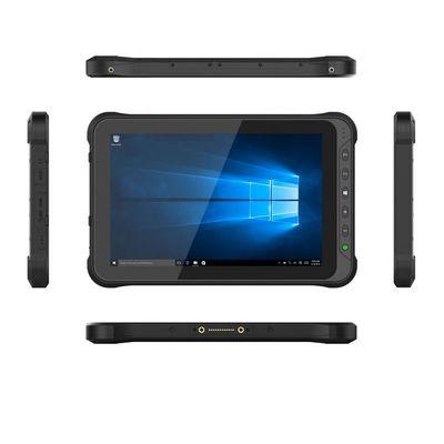 10.1“ 700nits Ruw gemaakte Tablet 4GB RAM 64GB ROM Windows 10 Z8350