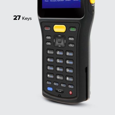 4 duim1.8ghz Handbediende Android Ruwe PDA Scanner 6700mAh