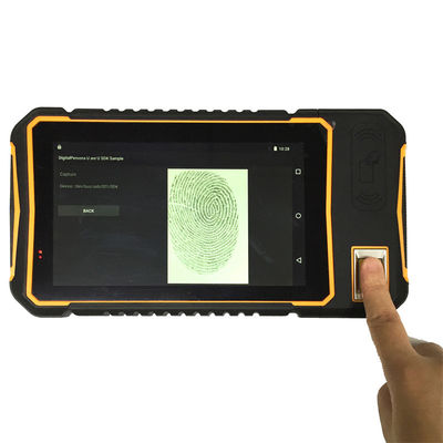 10000mAh 1024x600 Android 7,0 de Scannerrfid Lezer van de Tablet PCstreepjescode