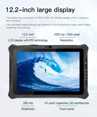 Vensters 10 IPS Ruw Tablet PC met Voor2.0mp Rear 8.0MP Camera