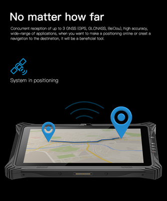 Vensters 10 IPS Ruw Tablet PC met Voor2.0mp Rear 8.0MP Camera