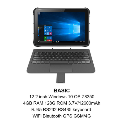 De Ruwe Tablet cpu Z8350 van 16:10vensters met NFC-Steun ISO/IEC