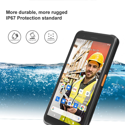 5.7“ HOOG - KWALITEIT VAN DE STREEPJESCODEscanner NFC PDA VAN 4G + VAN 64G ANDROID HET HANDBEDIENDE APPARAAT