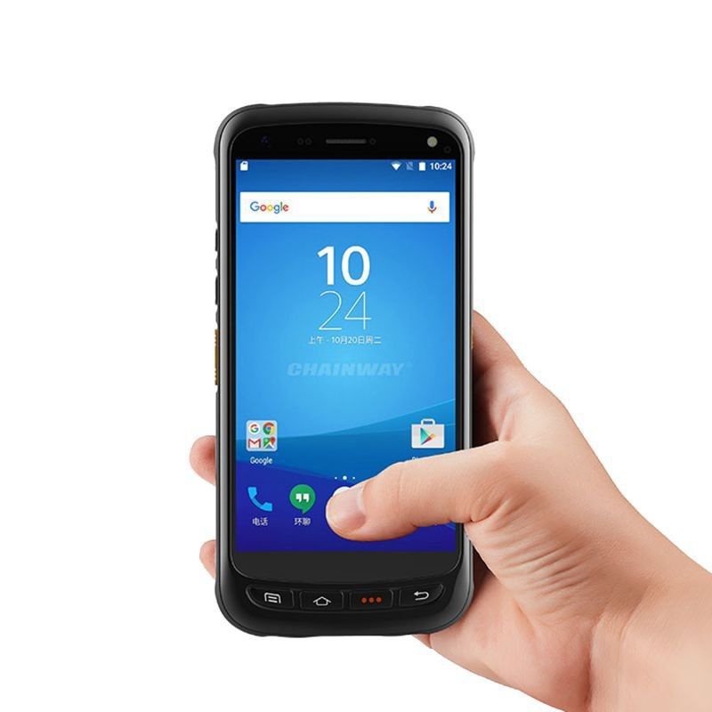 5,2 Duim2.5ghz Handbediende PDA Apparaten Android 8,0 Gegevensverzamelaarterminal