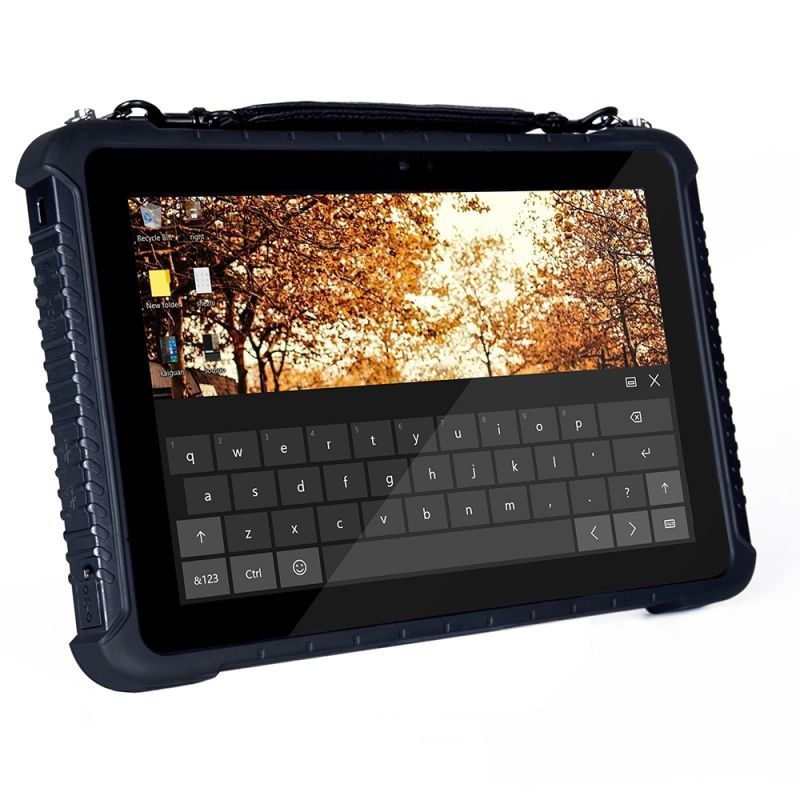Ruwe het Tablet PCvensters 10, BT4.2 10,1 Duim Windows Tablet van RS232 10000mAh