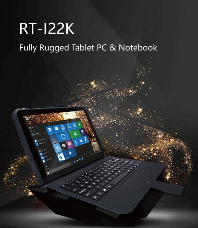RJ45-Vensters 10 Ruwe Tablet6300mah Batterij, 8GB RAM Tablet Windows 10 4G LTE